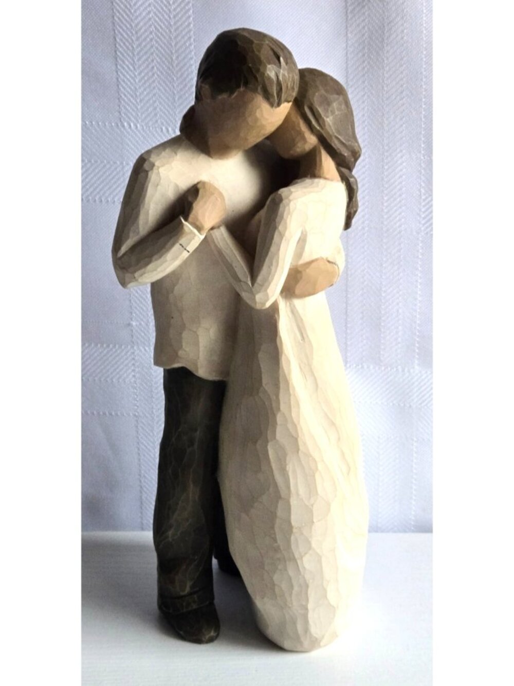 2003 Willow Tree Promise 9" Tall Figurine Man & Woman Couple Demdaco Susan Lordi